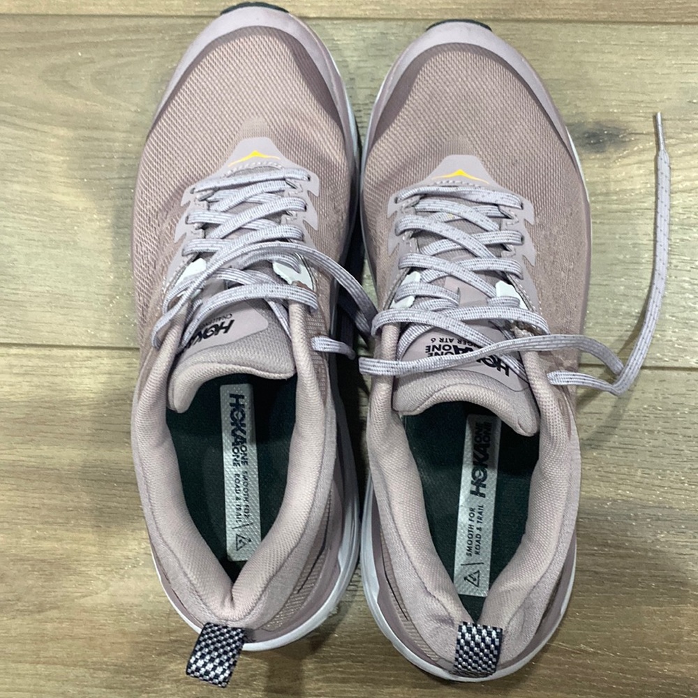 Hoka sneakers worn twice